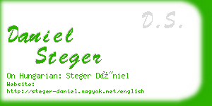 daniel steger business card